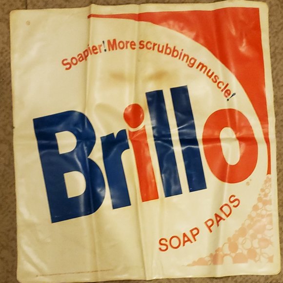 Vintage Other - Rare Brillo Pop Art inflatable pillow - Vintage